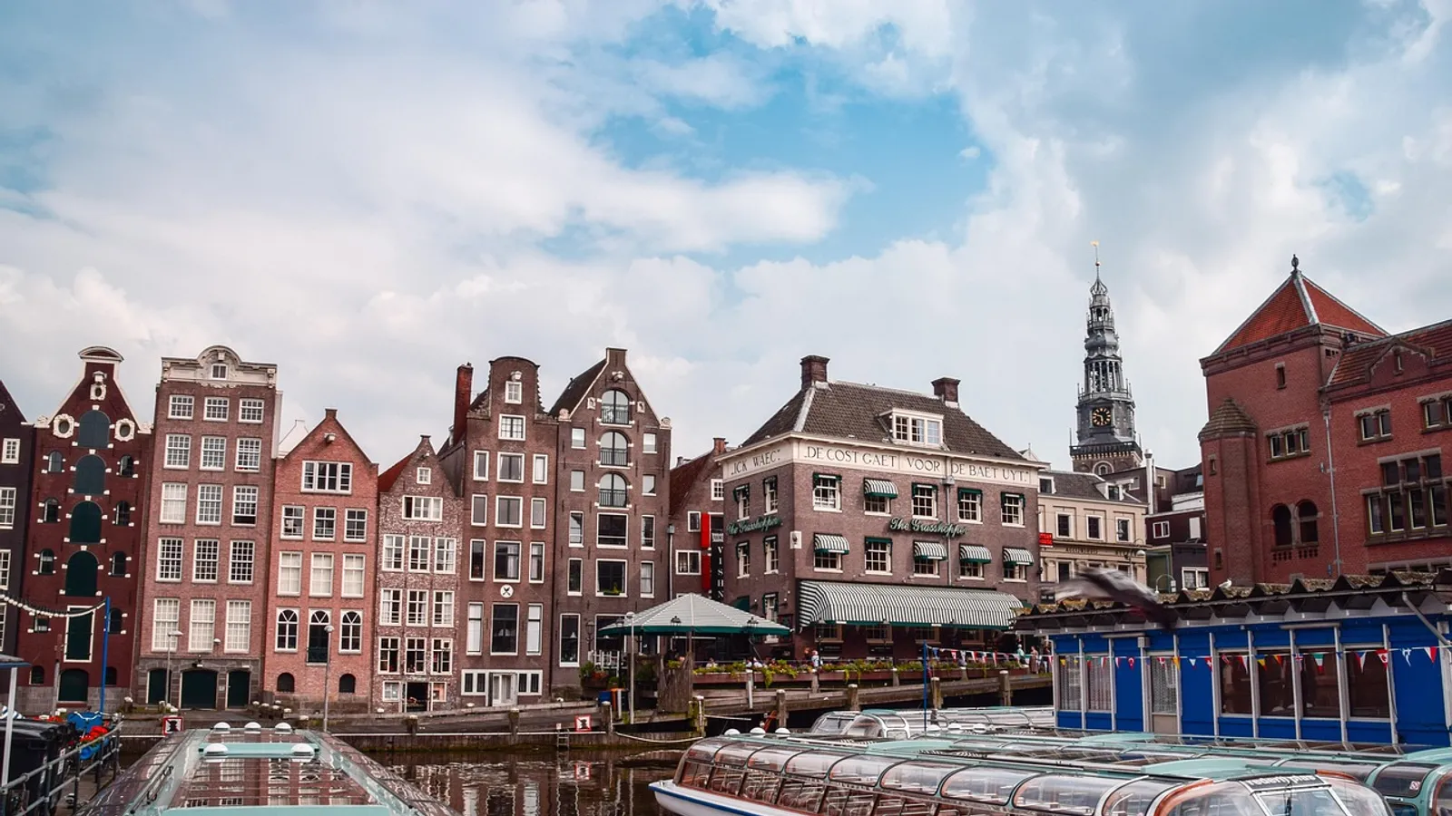 Netherlands amsterdam netherlands canal boats